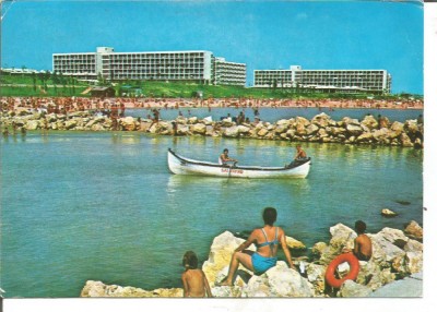 #carte postala-CONSTANTA-Statiunea Saturn foto