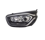 Far Ford Transit/Tourneo Custom, 07.2017-, montare fata, stanga, cu lentile; cu lumini de zi tip LED; H1+H7+LED+PY21W; electric; fara modul lumini de, TYC