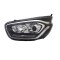 Far Ford Transit/Tourneo Custom, 07.2017-, montare fata, stanga, cu lentile; cu lumini de zi tip LED; H1+H7+LED+PY21W; electric; fara modul lumini de