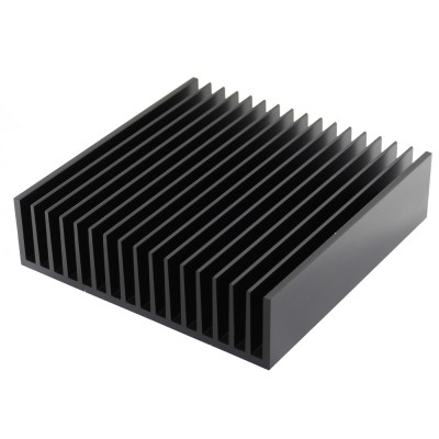 Radiator extrudat, aluminiu, 150mm x 150mm, neagra, FISCHER ELEKTRONIK, SK 120 150 SA, T137079 foto