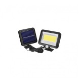 Lampa solara eMazing cu 100 de LED-uri, 1 grila pe inductie si montare pe perete, eMazing