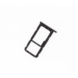 Suport SIM Huawei P20 Lite, Negru, Slot SIM, Tava SIM, Piesa Inlocuire