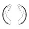 Set saboti frana SUZUKI VITARA Cabrio (ET, TA) (1988 - 2002) ABE C08019ABE