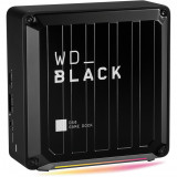 Docking station WD Black D50 Game Dock, Dual Thunderbolt 3, DisplayPort, Audio in/out, Gigabit, iluminare RGB, Negru