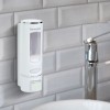 Dozator de sapun actionat manual, 400 ml, montat pe perete