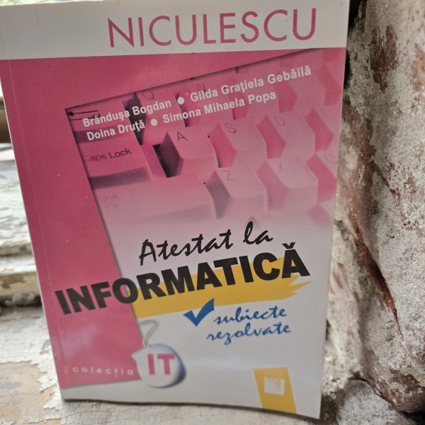 Atestat la informatica, subiecte rezolvate - Brandusa Bogdan