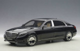 Macheta auto Mercedes-Benz Maybach S-Klasse (S600) SWB (2015) negru, 1:18