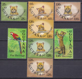 DB1 Fauna Guyana set 8 v. MNH