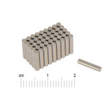 Magnet neodim cilindru &Oslash;2&amp;#215;10 mm, putere 150 g, N38