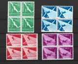 ROMANIA 1957 - CAMPIONATELE EUROPENE DE GIMNASTICA, BLOCURI,MNH - LP 429, Nestampilat