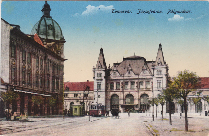 CP Timisoara Iosefini Gara Temesvar Palyaudvar ND(1916)
