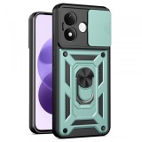 Husa pentru Xiaomi Redmi Note 17 4G / Note 17 5G, Techsuit, CamShield, Verde