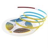 Banda LED COB alb rece 12V, 10m, 9W m, 400 LED m, latime 8mm, lumina continua, 6000K, Free Cut