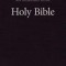 NIV, Single-Column Pew and Worship Bible, Large Print, Hardcover, Black
