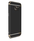 Husa Samsung Galaxy J3 2017 Neagra Luxury - Carcasa Protectie Antishock, Anti-zgarieturi