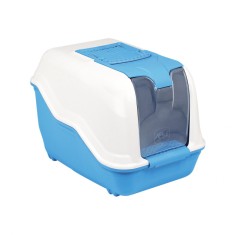 LITIERA PENTRU PISICI MPS NETTA CLOSE BLUE 54x39x40(h)cm foto