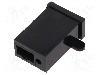 Carcasa ABS, 33mmx53mmx20mm, MASZCZYK - KM-58/BK