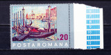 TSV$ - 1972 LP 810 EROARE 20 BANI PUNCT ALB SUB &bdquo;A&rdquo; DE LA ROMANA MNH/**, Nestampilat