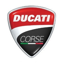 Sticker Moto Ducati Corse 5x5cm foto