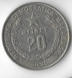 Moneda 20 ariary 1978, FAO - Madagascar, Africa, Nichel
