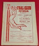 Program meci fotbal FC PETROLUL PLOIESTI - MECANICA FINA BUCURESTI (04.11.1979)