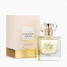 Apa de parfum Avon Today Tomorrow Always 50 ml , floral-orientala pentru femei, cu note de frezie, iasomie si lemn de santal, un parfum elegant si rom