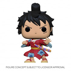 One Piece POP! Television Vinyl Figure Luffy in Kimono 9 cm foto