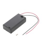 Suport baterii 2x AA R6 cu cabluri si comutator COMF SBH-321-3AS, Confortable Electronic Co Ltd