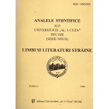 - Analele stiintifice ale Universitatii &quot;Al. I. Cuza&quot; din Iasi (serie noua) - Limbi si literaturi straine - Tomul I - 136618