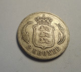 Danemarca 2 Kroner 1876