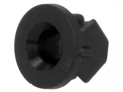 Suport pentru LED 3mm monobloc neagra UL94V-2 L 6.5mm FIX&amp;amp;FASTEN FIX-LED3-19 foto