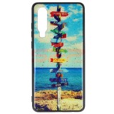 Toc UV Copy Glass Huawei P30 Travel Signs
