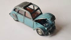 Macheta veche de colectie Auto Pilen: Citroen 2CV, sc 1;43, Spania, anii &#039;70