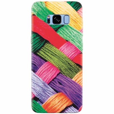 Husa silicon pentru Samsung S8, Colorful Woolen Art foto