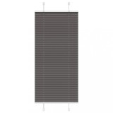 Jaluzea plisată negru 60x100 cm Lățime țesătură 59,4cm poliester