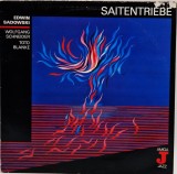 EDWIN SADOWSKI &amp; SCHNEIDER &amp; TOTO BLANKE Saitentriebe _ vinyl LP _ NM / VG+ jazz