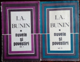I. A. BUNIN - NUVELE SI POVESTIRI, VOL. 1 + 2 (1968) [496 pag. + 424 pag.]