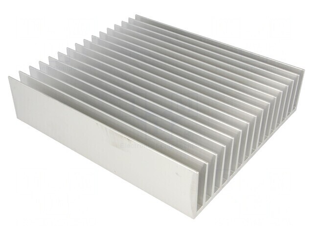 Radiator extrudat cu aripioare 220x190.5x50 mm brut