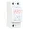 Releu de protectie tensiune monofazat ZUBR, D2-40 RED, 40A, 2P, afisaj LED, montaj DIN