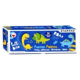 Acuarele de pictat Starpak, Dino, 12 culori, 20 ml