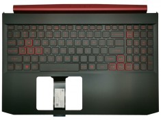 Carcasa superioara cu tastatura palmrest Laptop, Acer, Aspire Nitro 5 AN515-54, 6B.Q5BN2.001, cu iluminare, pentru GTX 1660Ti, layout US foto
