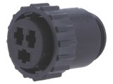 Conector circular mufă mamă PIN 3 CPC Series 3 fără contacte, TE Connectivity