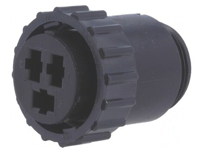 Conector circular mufă mamă PIN 3 CPC Series 3 fără contacte foto