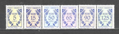 Turcia.1984 Timbre de serviciu-Ornamente ST.169 foto