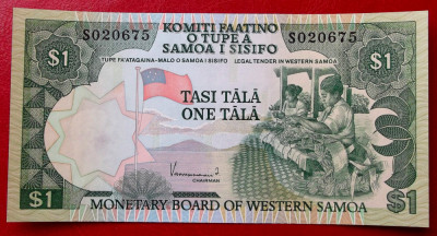 SAMOA DE VEST 1 tala 1980 UNC necirculata ** foto