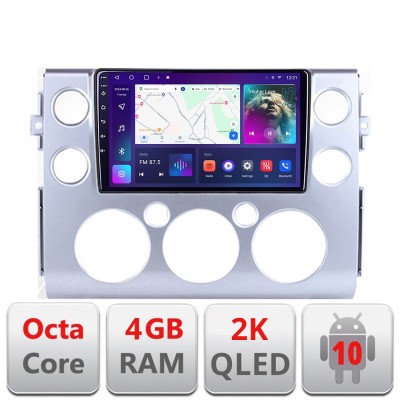 Navigatie Toyota FJ Cruiser 2006-2020 Android ecran Qled 2K Octa core 4+32 Kit-fj-cruiser+EDT-E409-2K CarStore Technology foto