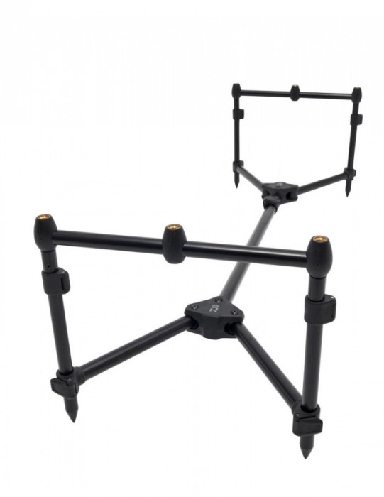 Rod Pod Daiwa Black Widow Low Level, 3 Posturi