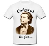 Cumpara ieftin Tricou &quot; Coboara in jos &quot;