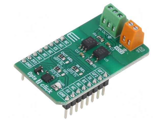 Click Board Izolator GPIO UART ISOM8710 Prototip