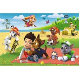 Puzzle Trefl 24 Maxi Patrula Catelusilor - Distractie la plaja